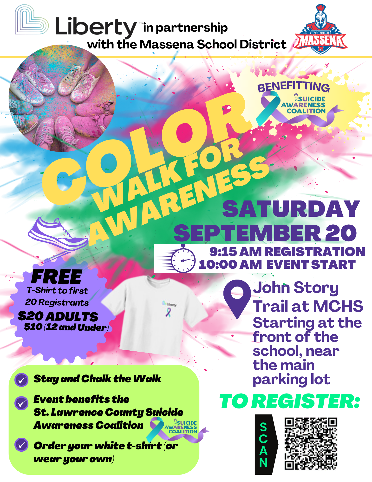 Color Walk/Run Flyer