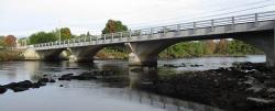 Photo of bridge and river