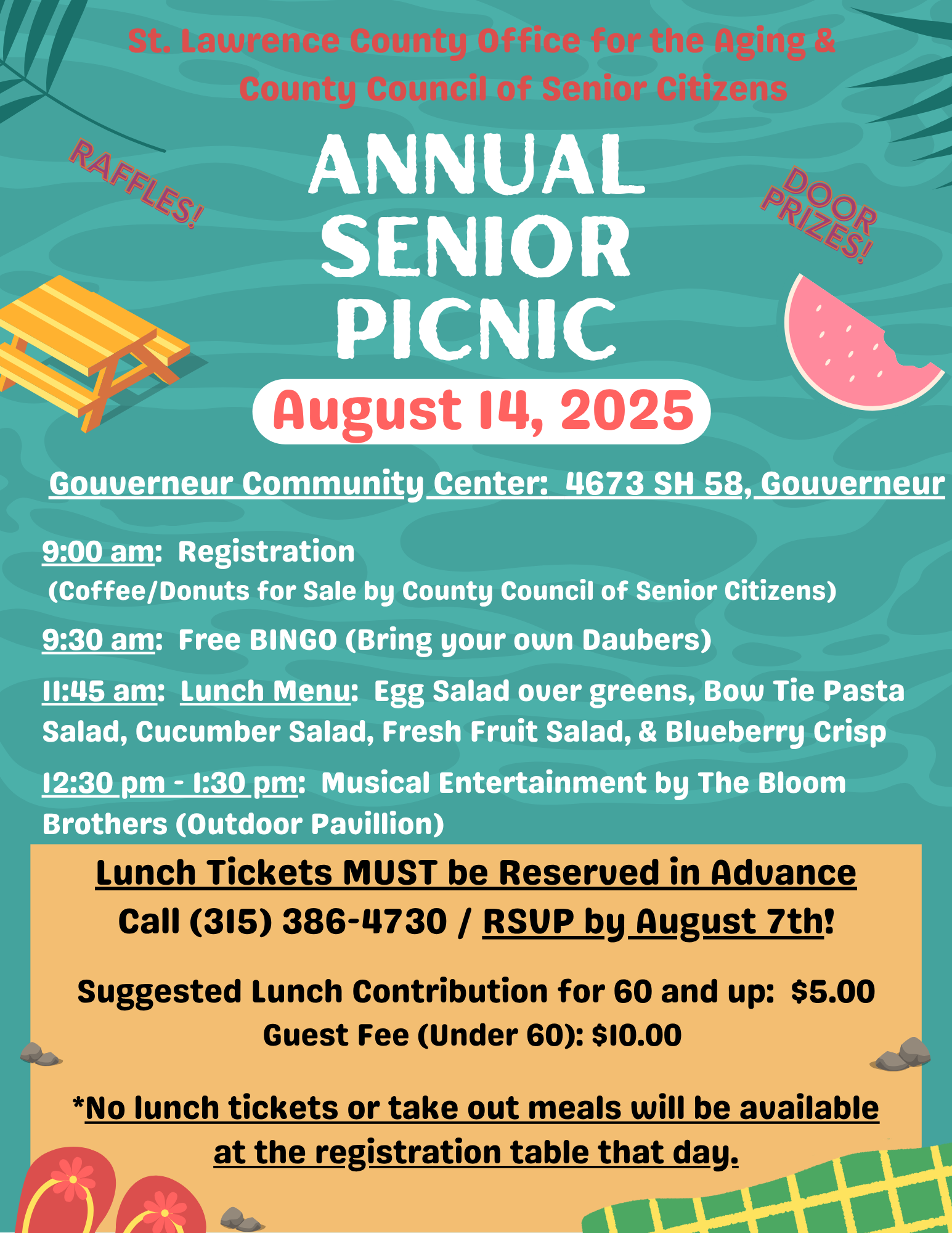2025 Senior Picnic