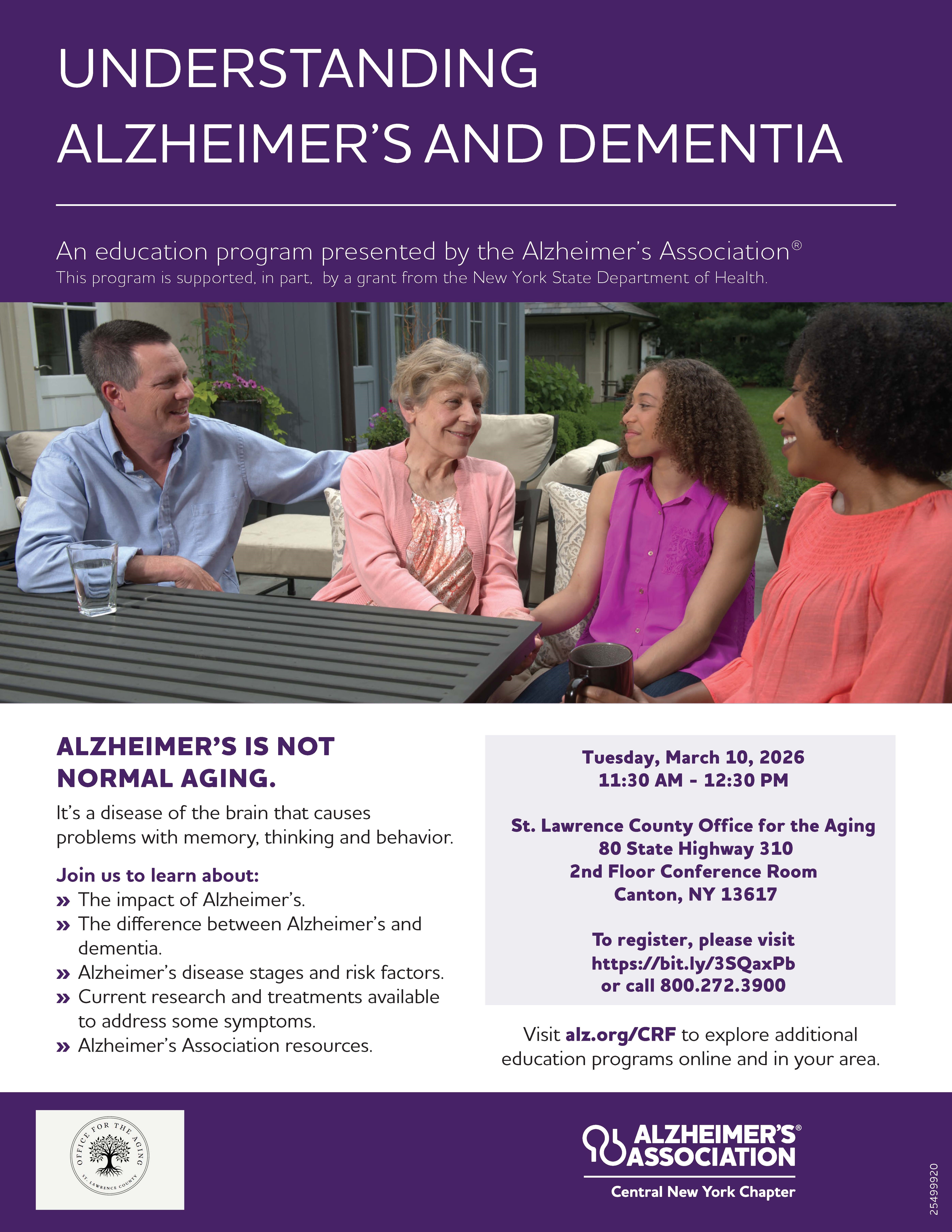 Understanding Alzheimer's and Dementia