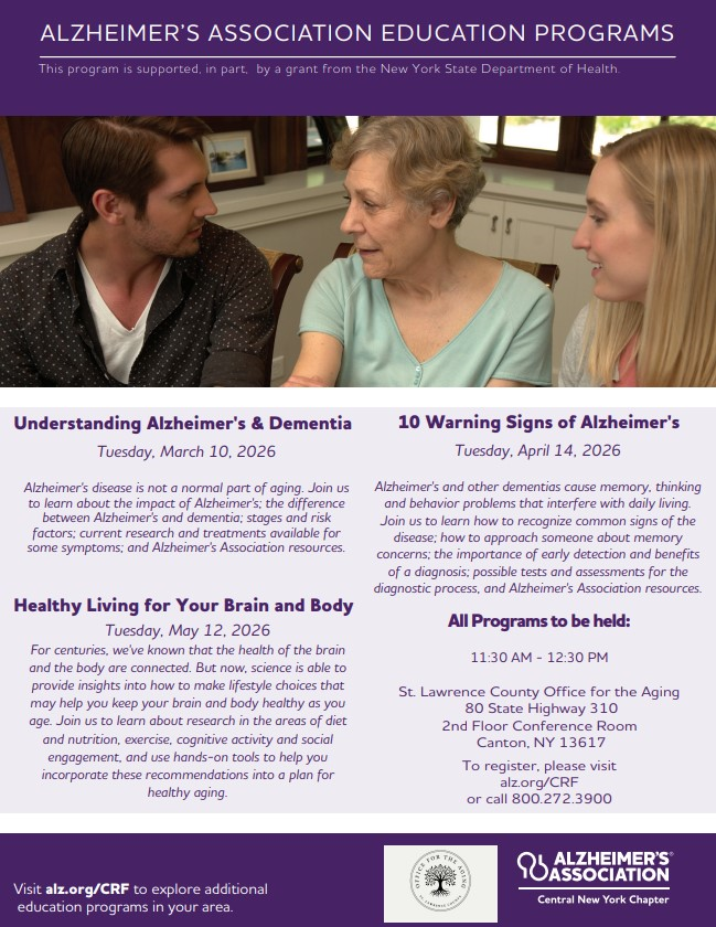 Alzheimer's Association Education Programs