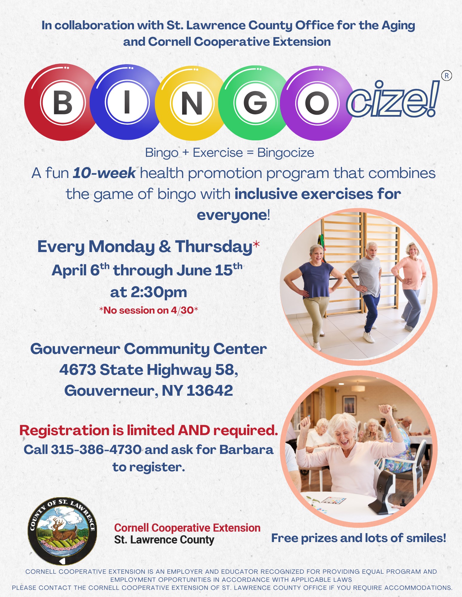 Bingocize in Gouverneur