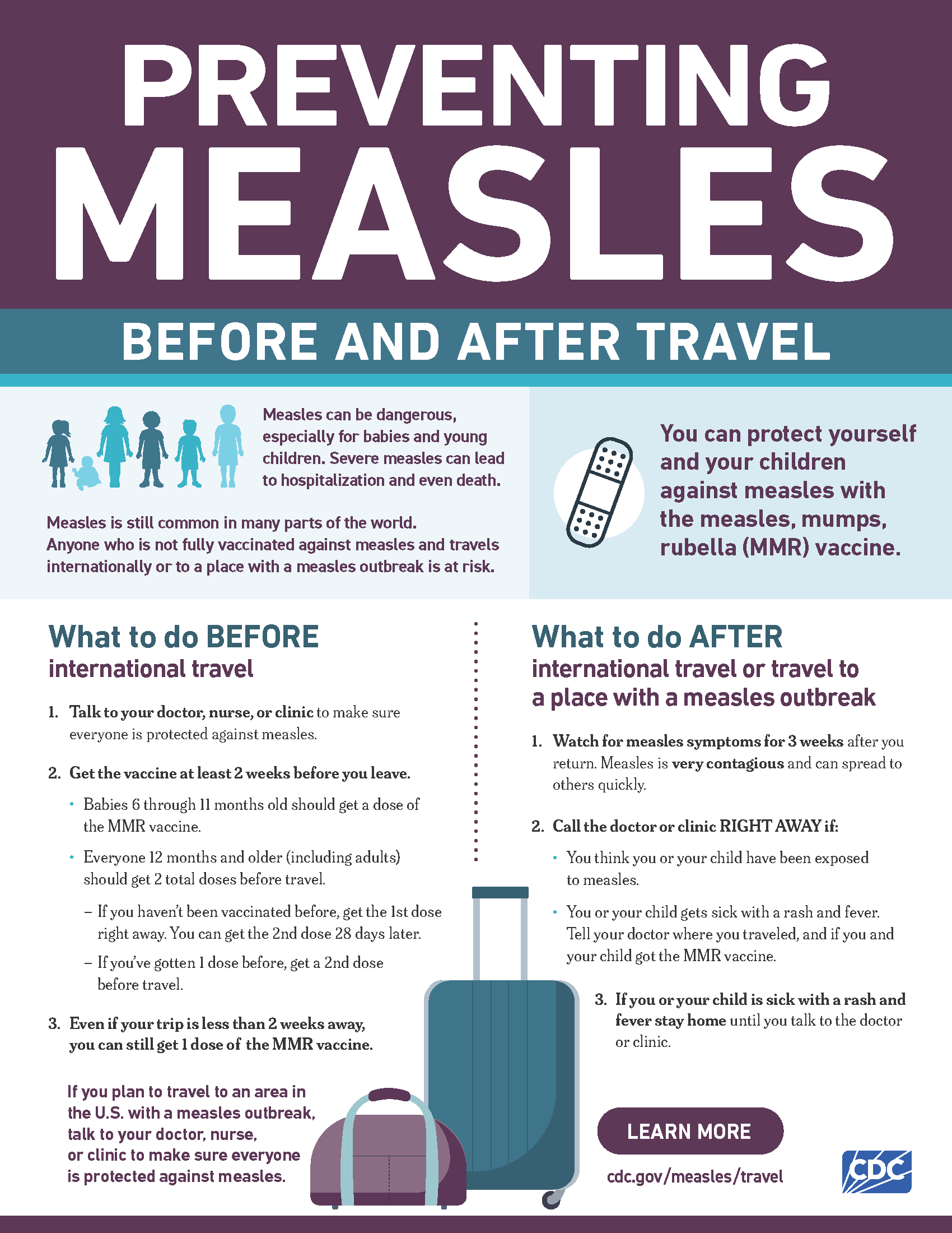 measles travel